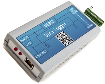 Microlink 840 for data logging and counting