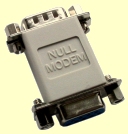 Null modem adaptor
